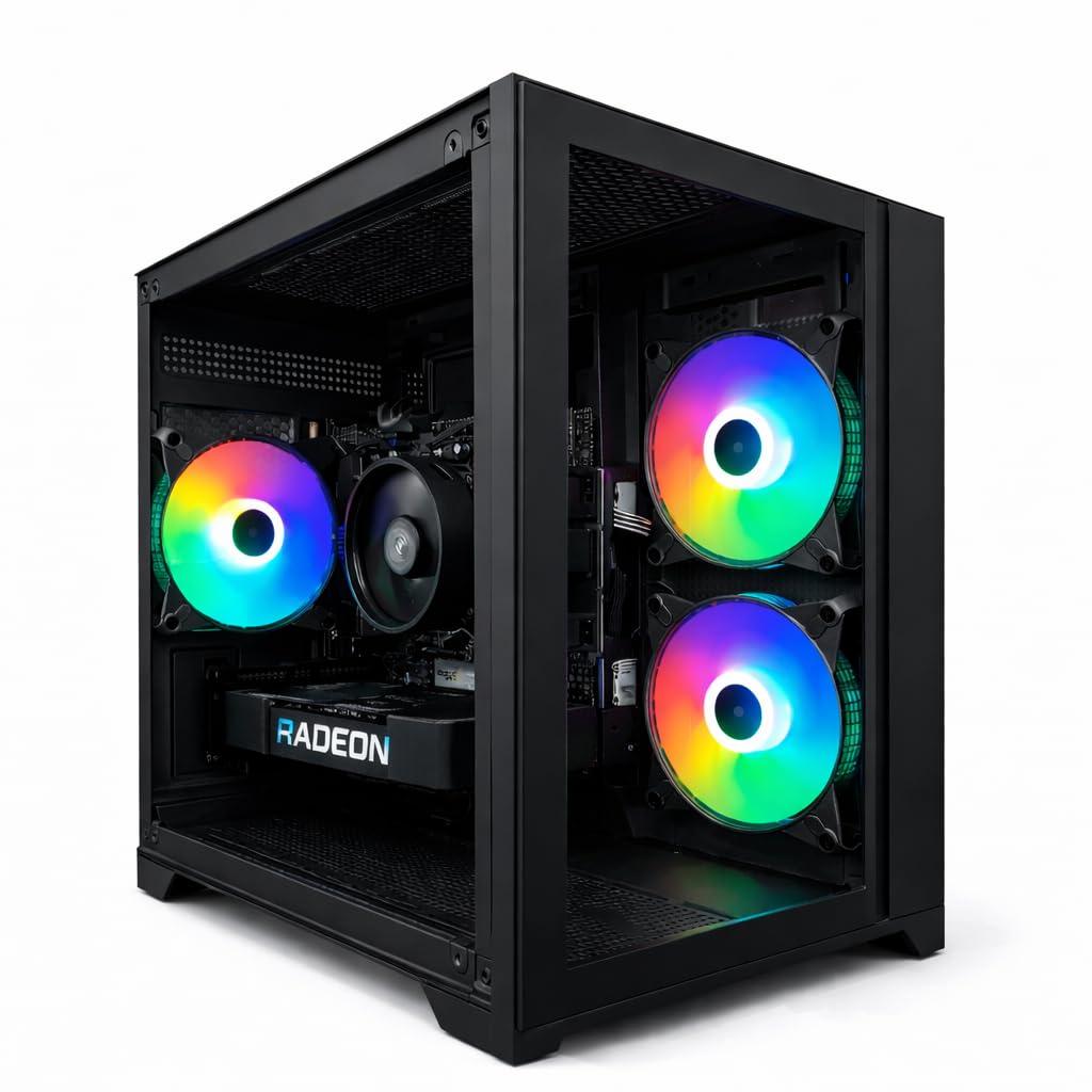自作パソコンスターターキット　箱無し RX6600 Ryzen5 5500 PC Gamer AMD Ryzen 5 5500 | RX6600 | 16GB RAM | 500GB NVMe