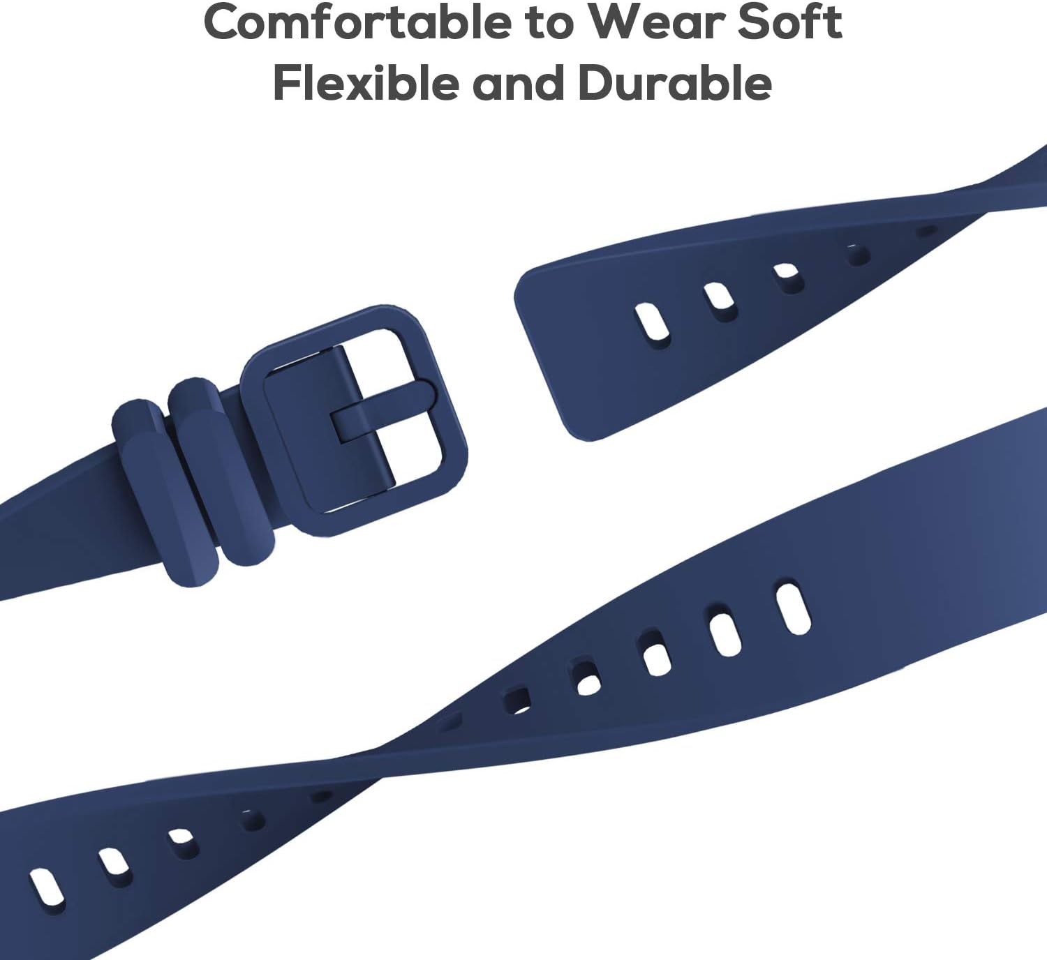 EEweca 6-Pack Bands Compatible with Fitbit Ace 2 Replacement Strap for Kids (White, Purple, Lilac, Sangria, Rose Pink, Soft Pink)