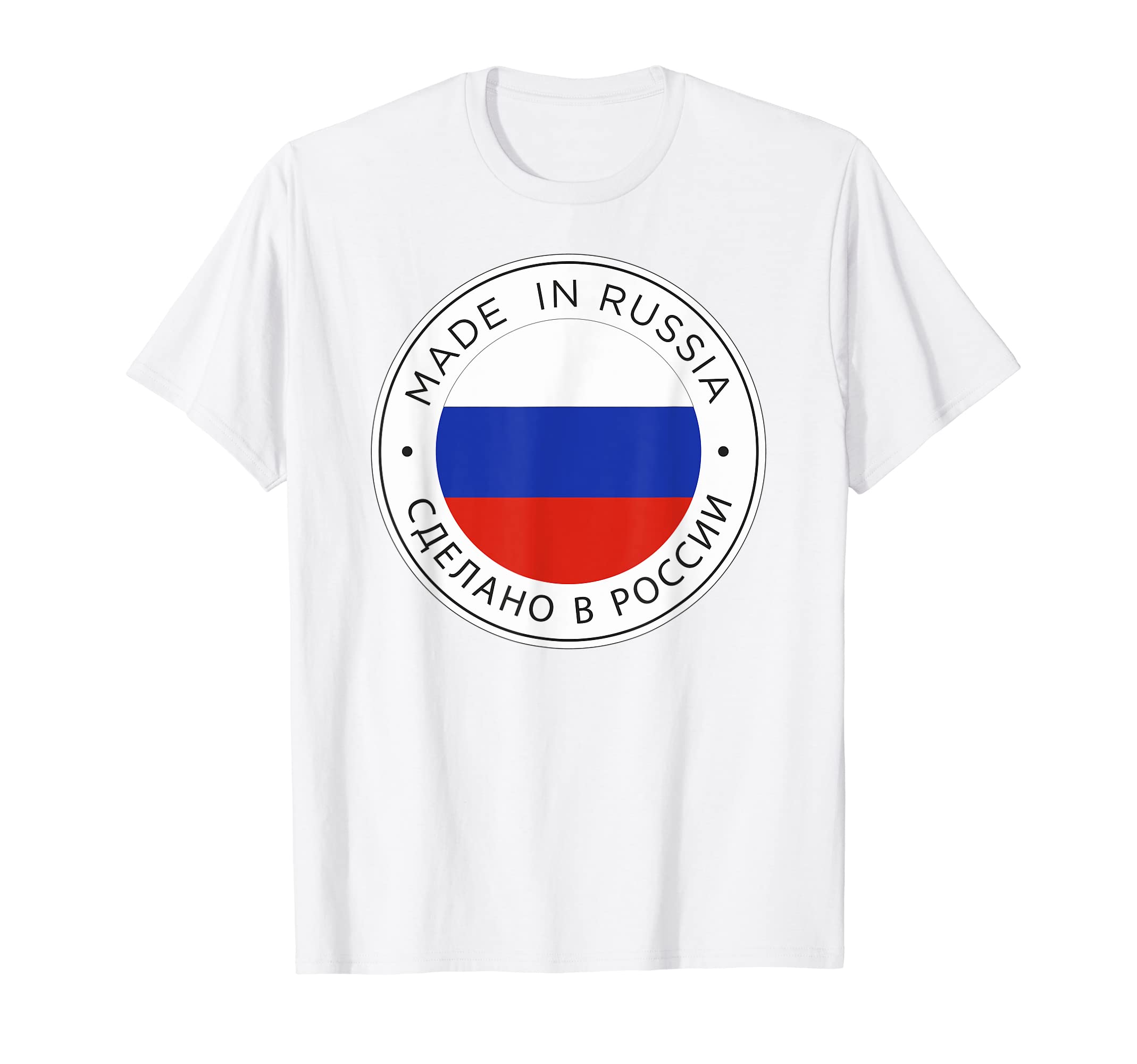 Made In Russia Flag T-Shirt