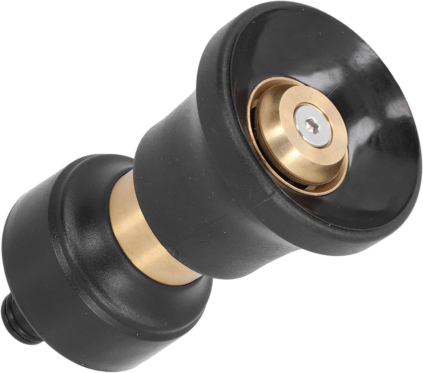 Large Flow Fire Hose Nozzle for Garden Hose, High Pressure Fireman Style Garden Hose