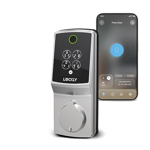 Lockly Secure Pro (2025) Smart Deadbolt — Built‑In Wi‑Fi, Fingerprint & PIN Genie Keypad