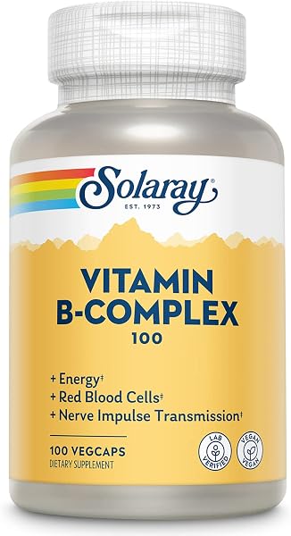 Solaray ビタミンB100コンプレックス