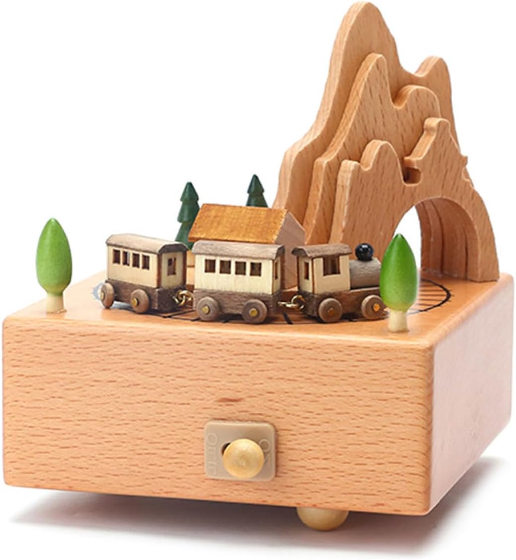 Music Box - Clockwork Castle Ballet Dancer Musical Box - Classical Music for Girls Christmas Birthday Gift or Desk Decoration Ornament