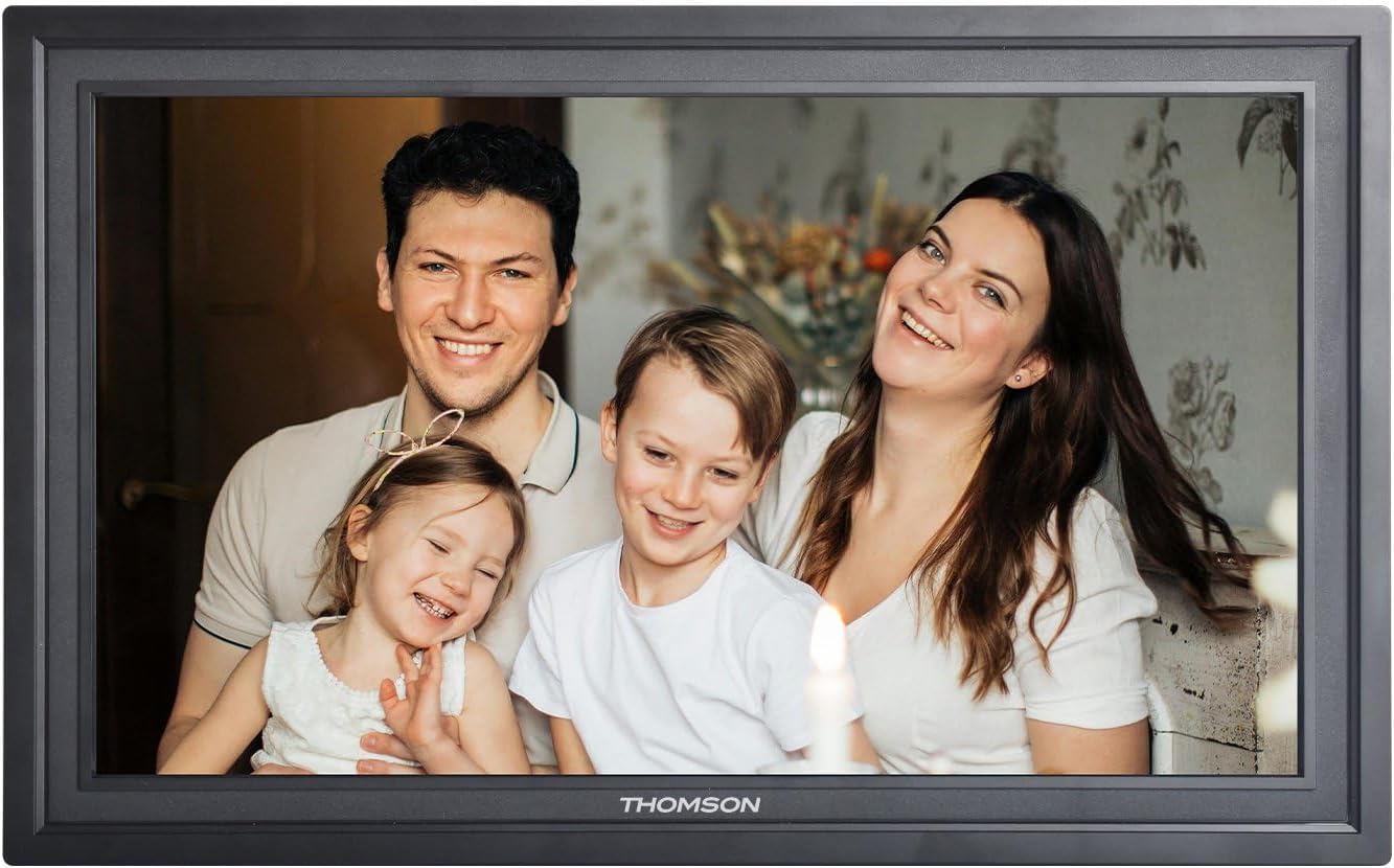 Thomson TDF-1563 15.6 Inch IPS, 1920 * 1080 16:9 32 GB Digital Photo Frame