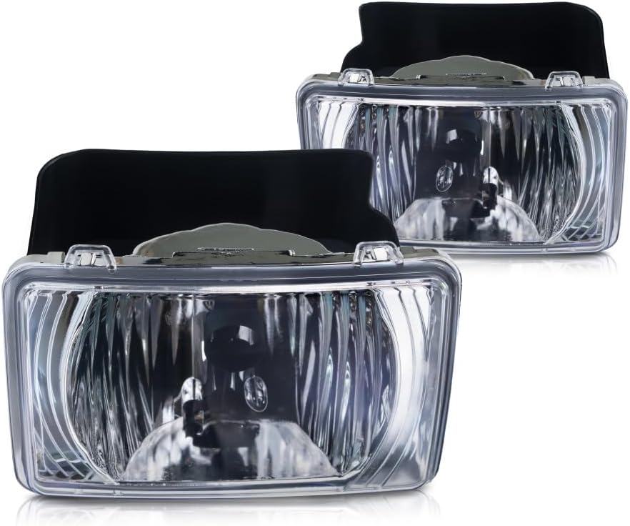 CarLights360: For Chevy Colorado Fog Light 2004-2012 Driver and Passenger Side | Pair | w/Bulbs | DOT Certified GM2592135 + GM2592135
