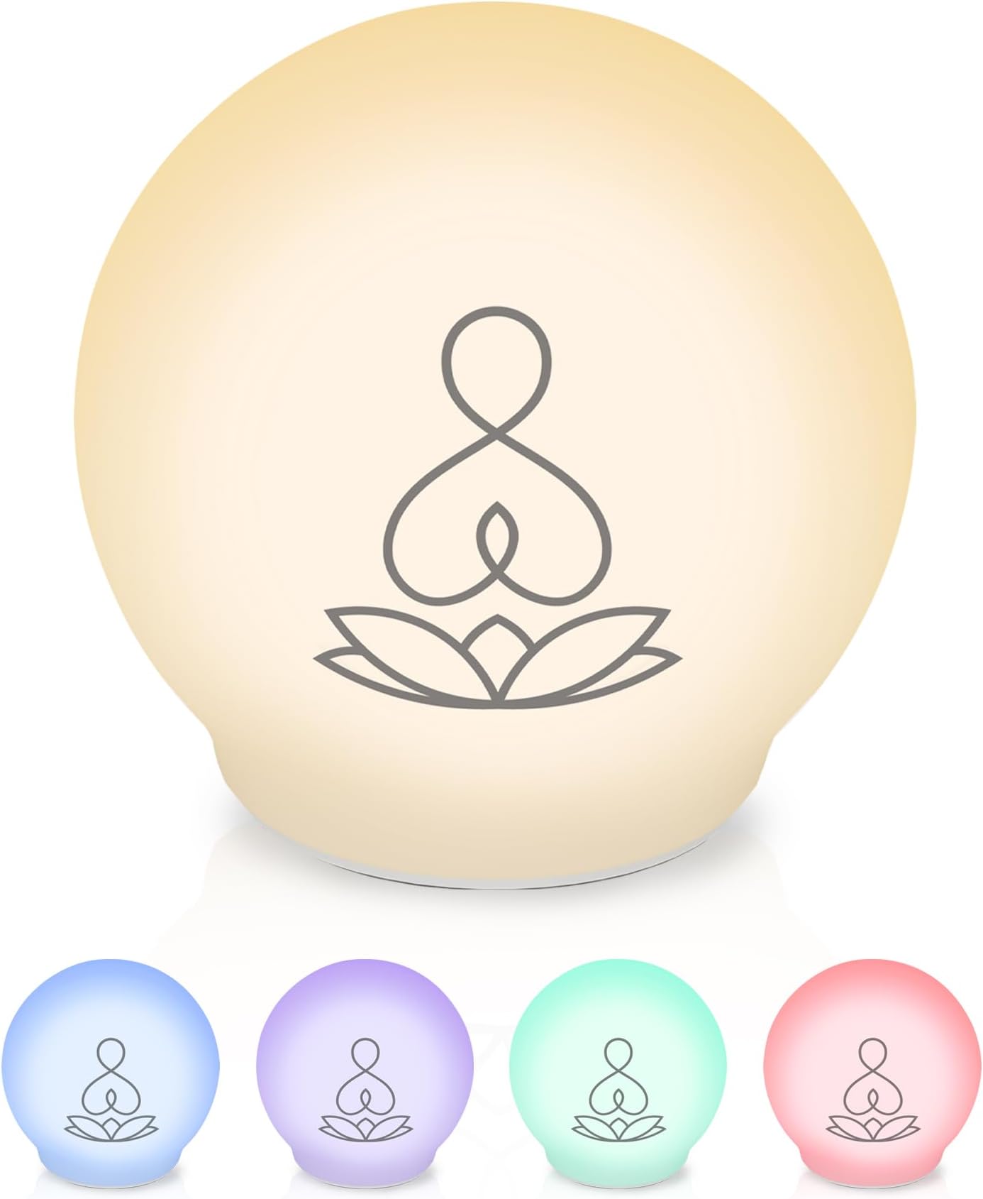 Syrinx Guided Meditation Light – Meditation Aid with Rhythmic Glow for Focus, Mindfulness Tool for Calm Down Corner, Quiet Rooms, Home or Office Use