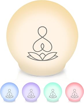 Syrinx Guided Meditation Light Meditation Aid with Rhythmic Glow for Focus, Mindfulness Tool for Calm Down Corner, Quiet Rooms, Home or Office Use