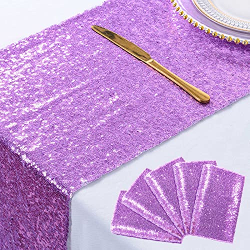 Best Lavender Sequin Runners For Tables Where to Buy?