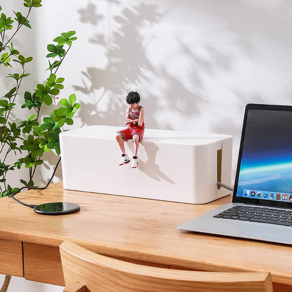 Praktische Kabelbox für Zuhause, Schlafsaal, Büro, Kabelschutz für Hülle, Anti-Verdrehung, Stromkabel, Aufbewahrung, Organizer