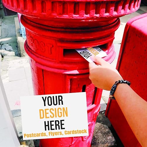 Miniatura 4 de MornLu Postales personalizadas con diseño Postales personalizadas Agregue fototextologotipo Imprima sus propias postales, invitaciones,