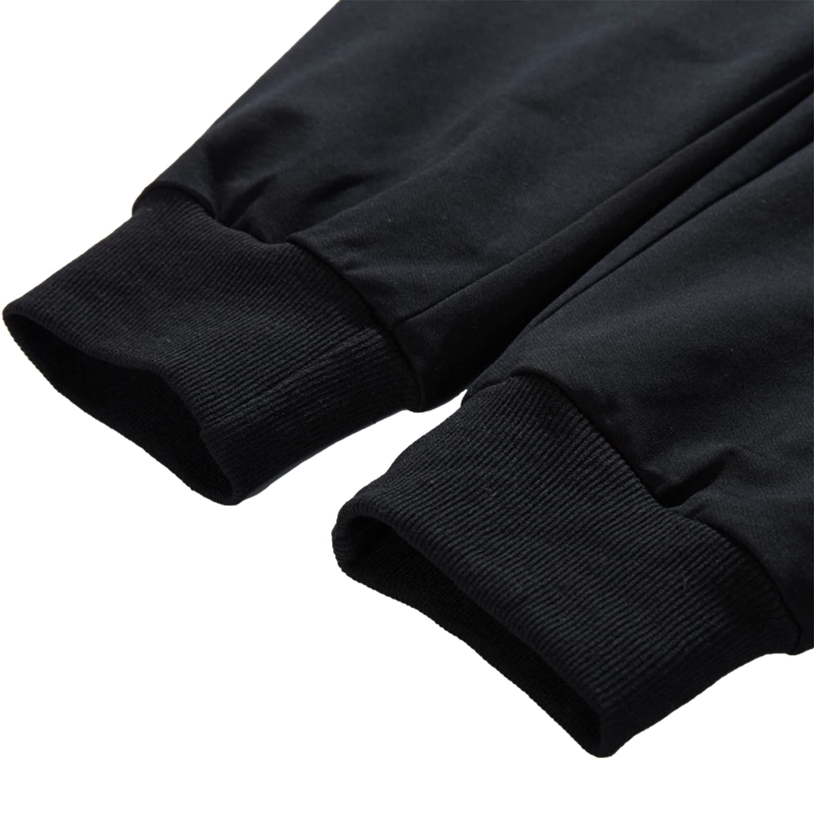Uomo Taglie Forti Loose Fit Pantaloni Sportivi Affusolati in Cotone Pantaloni Casual Semplici (L-8XL)