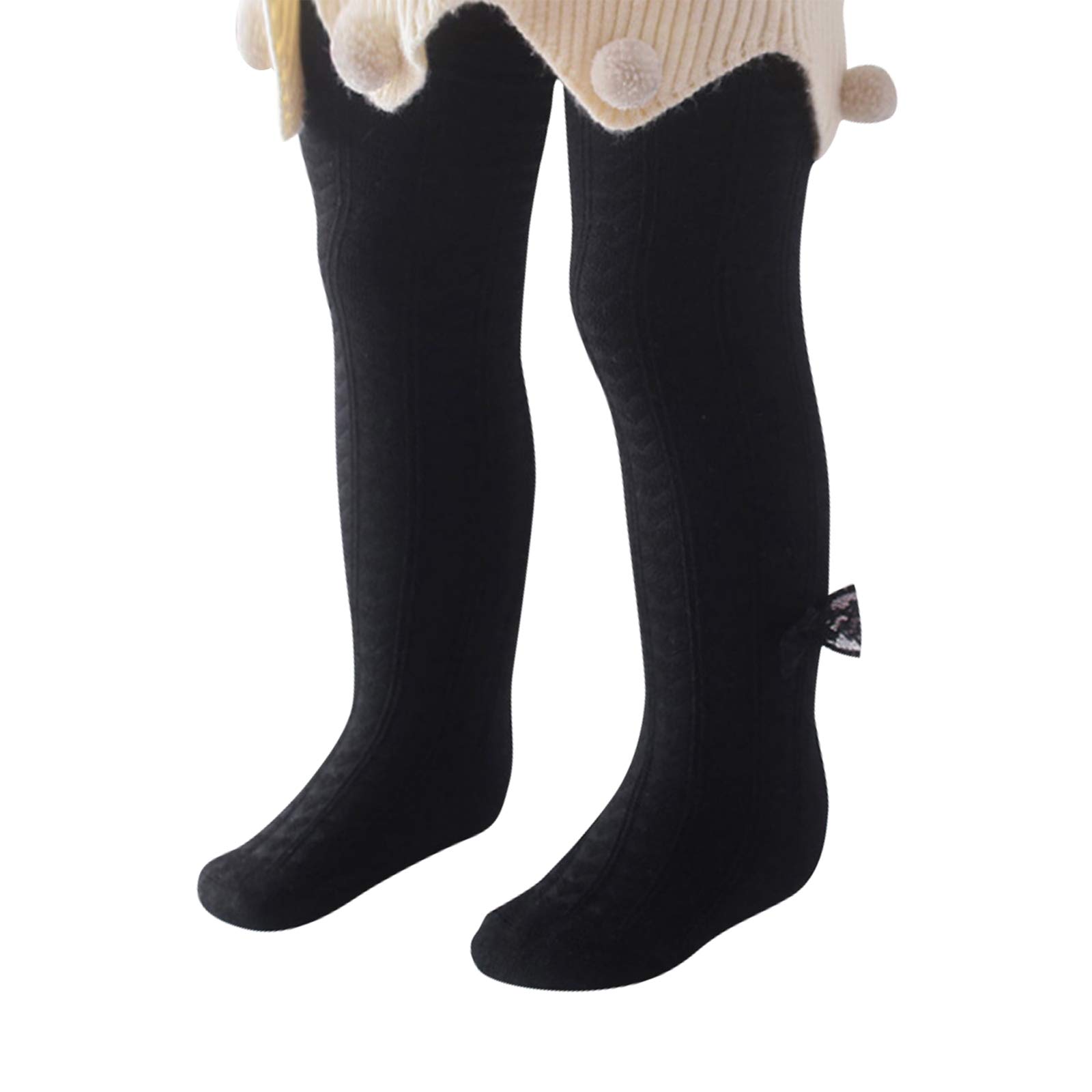 American Trends Baby Leggings Stocking Toddler Girl Socks Tights for Baby Girls Kids Winter Knitted Leggings