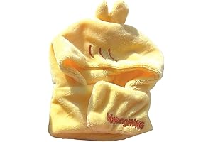 ATEEZ Lightstick Cover Plush Cartoon Shape Light Stick Covers Glow Sticks Decorative (Mingi)