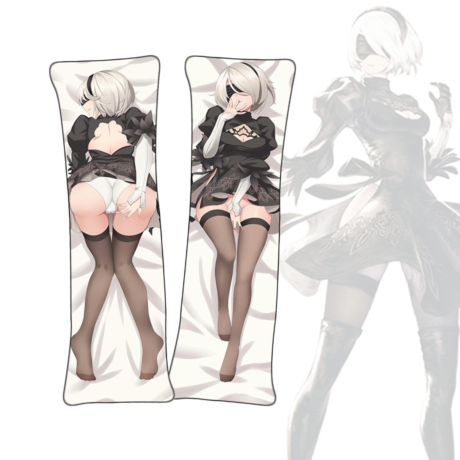 Dakimakura NieR: Automata 2B Anime Body Pillow Dakimakura Double Sided Body Pillow Cover