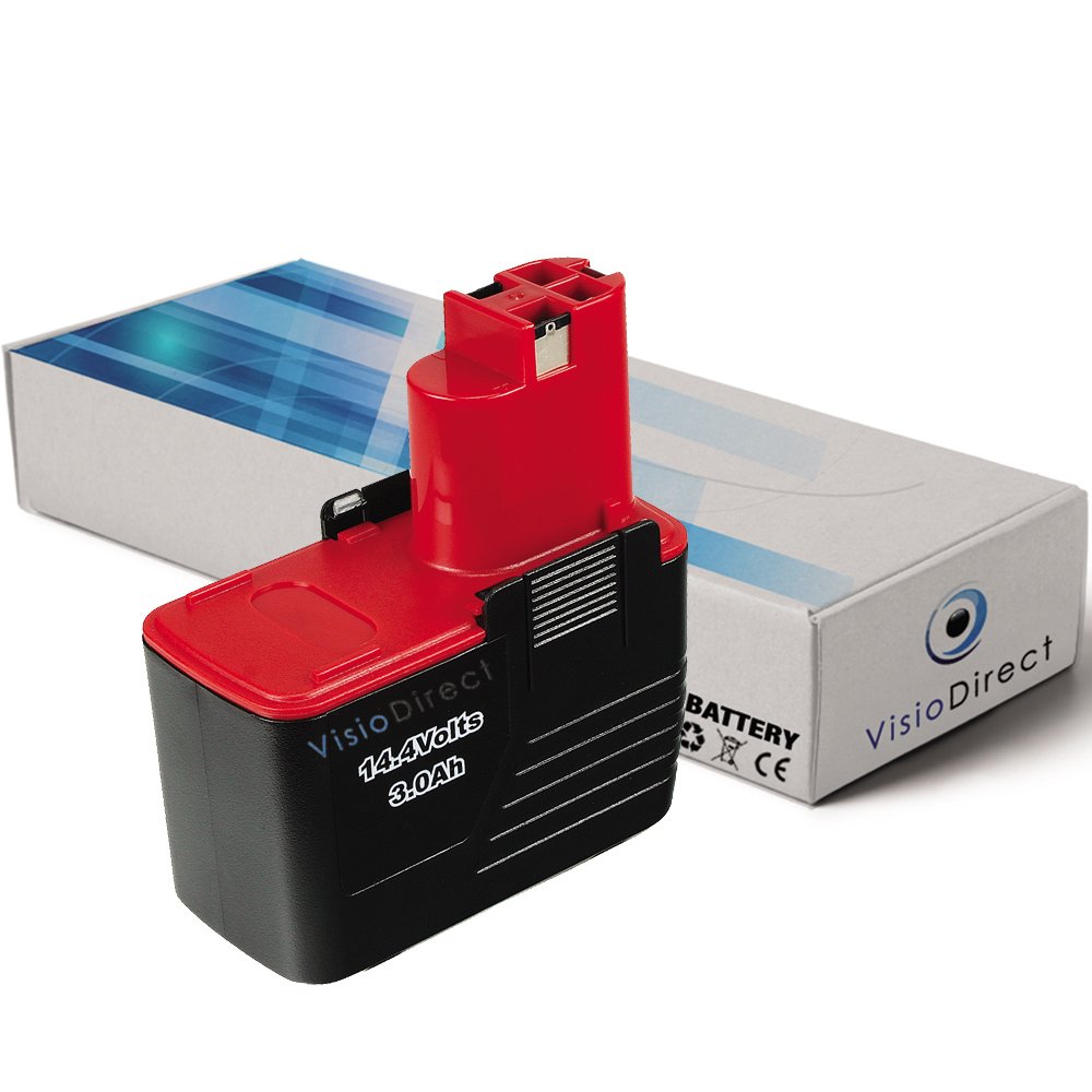Batterie pour Bosch PSR perceuse visseuse 14.4 VES-2 3000mAh 14.4V - Visiodirect -