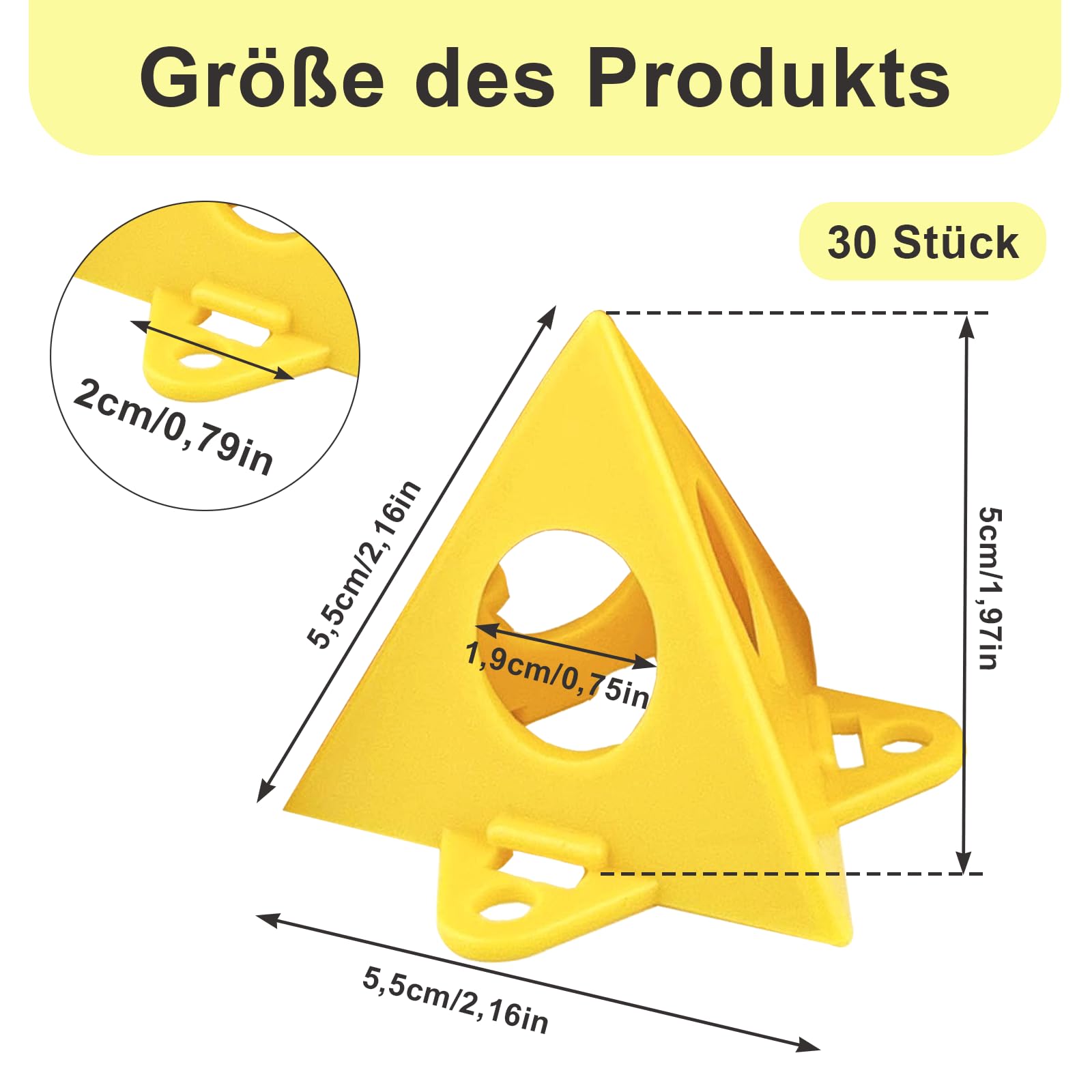 Supporti a Piramide 30 Pezzi Mini Cono Vernice Stand Set per Falegnami Pittori