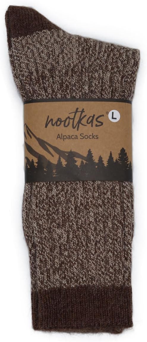 Nootkas Alpaca Wool Crew Sock - Image 2