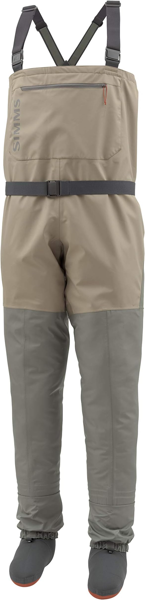 Simmsmens Men's Tributary Stockingfoot Chest-high Fishing Waders Pocket