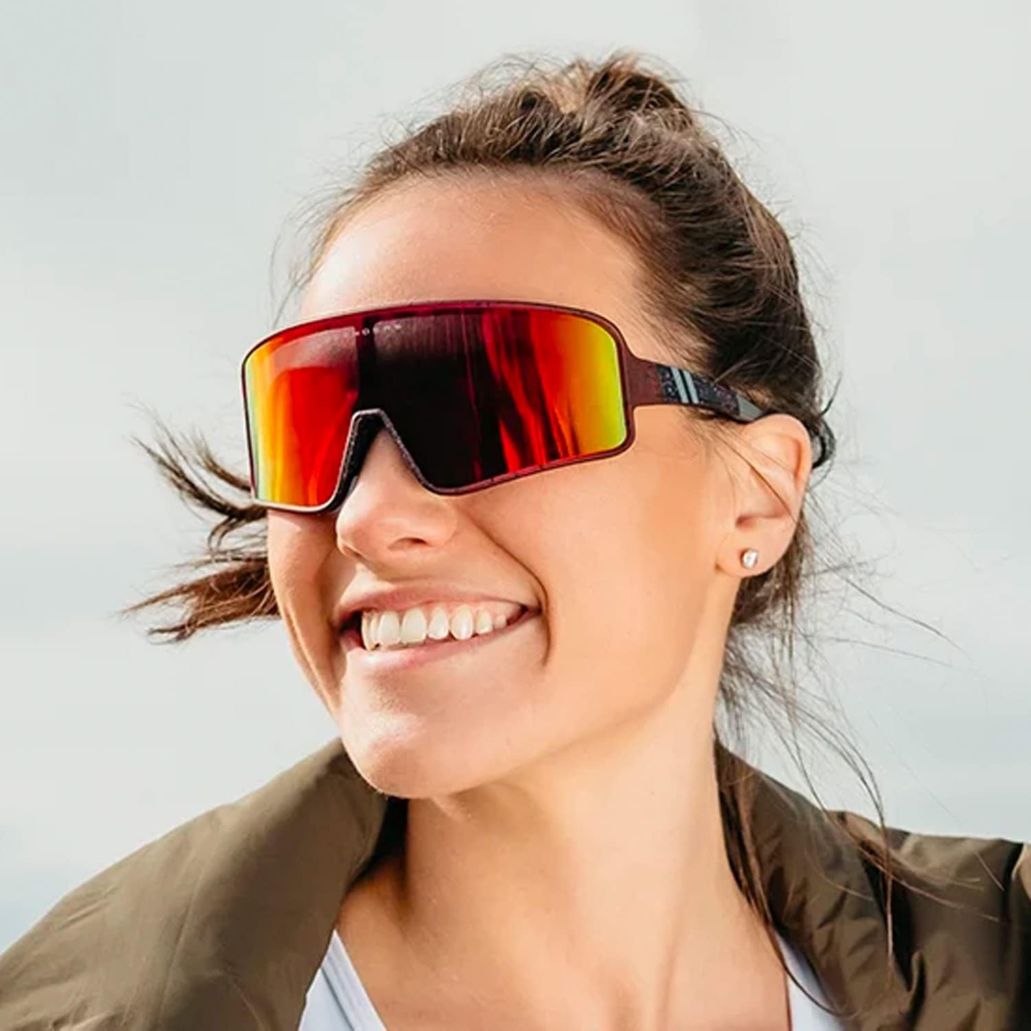 Blenders Eyewear Eclipse – Polarized Sunglasses – Wrap-Around Lens – 100% UV Protection – For Men & Women - Image 6