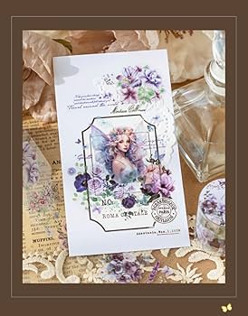 コラージュ　マスキングテープ　フレークシール　　素材　シールまとめ売り Amazon.co.jp: シール コラージュ 素材 マスキングテープ