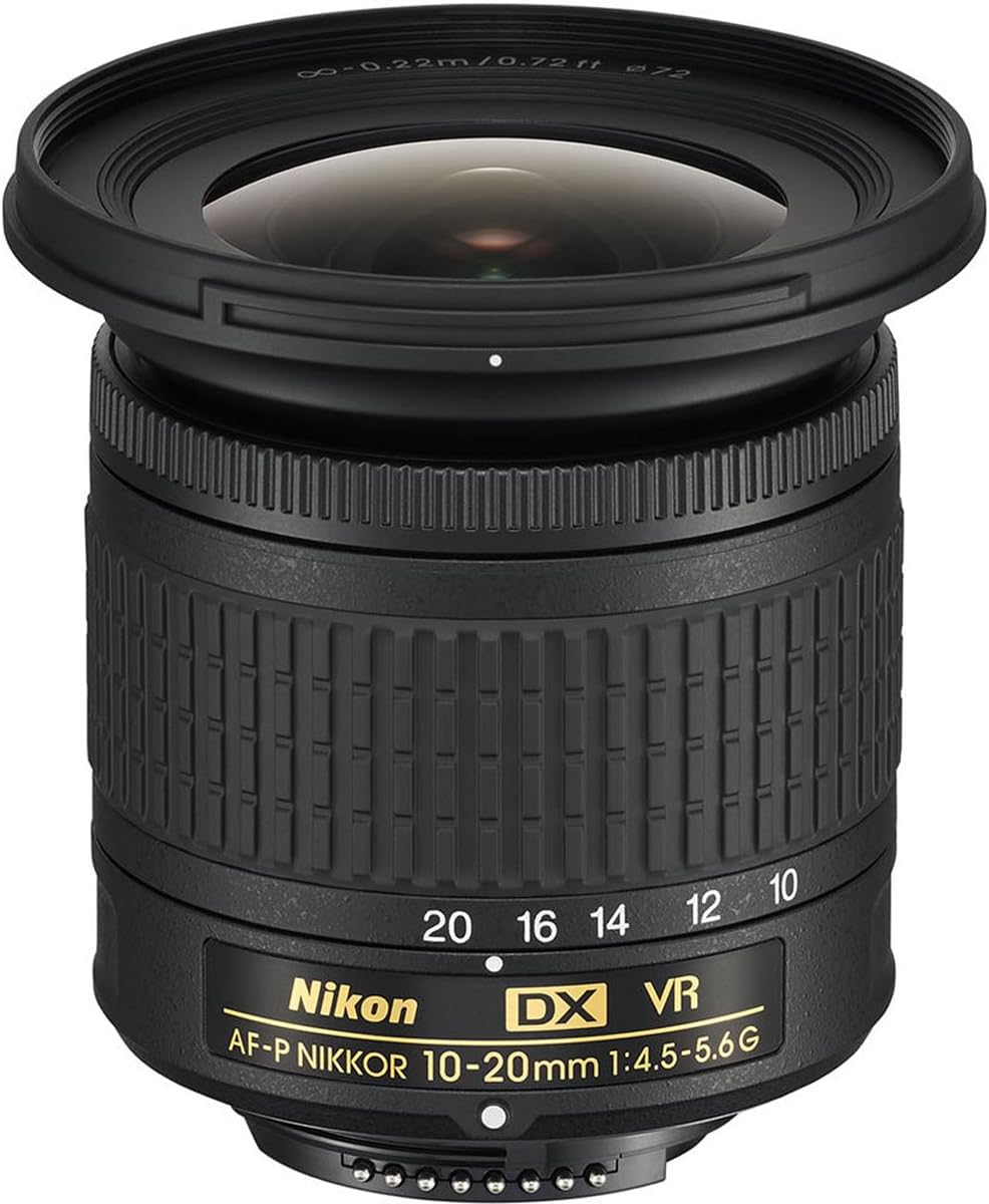 AF-P DX NIKKOR 10-20mm f/4.5-5.6G VR Lens Black