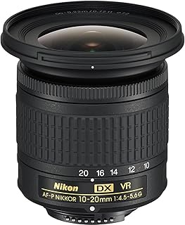 Nikon AF-P DX Nikkor 10-20mm f/4.5-5.6G VR F/4.5-29 Fixed Zoom Camera Lens (Black) Price In India
