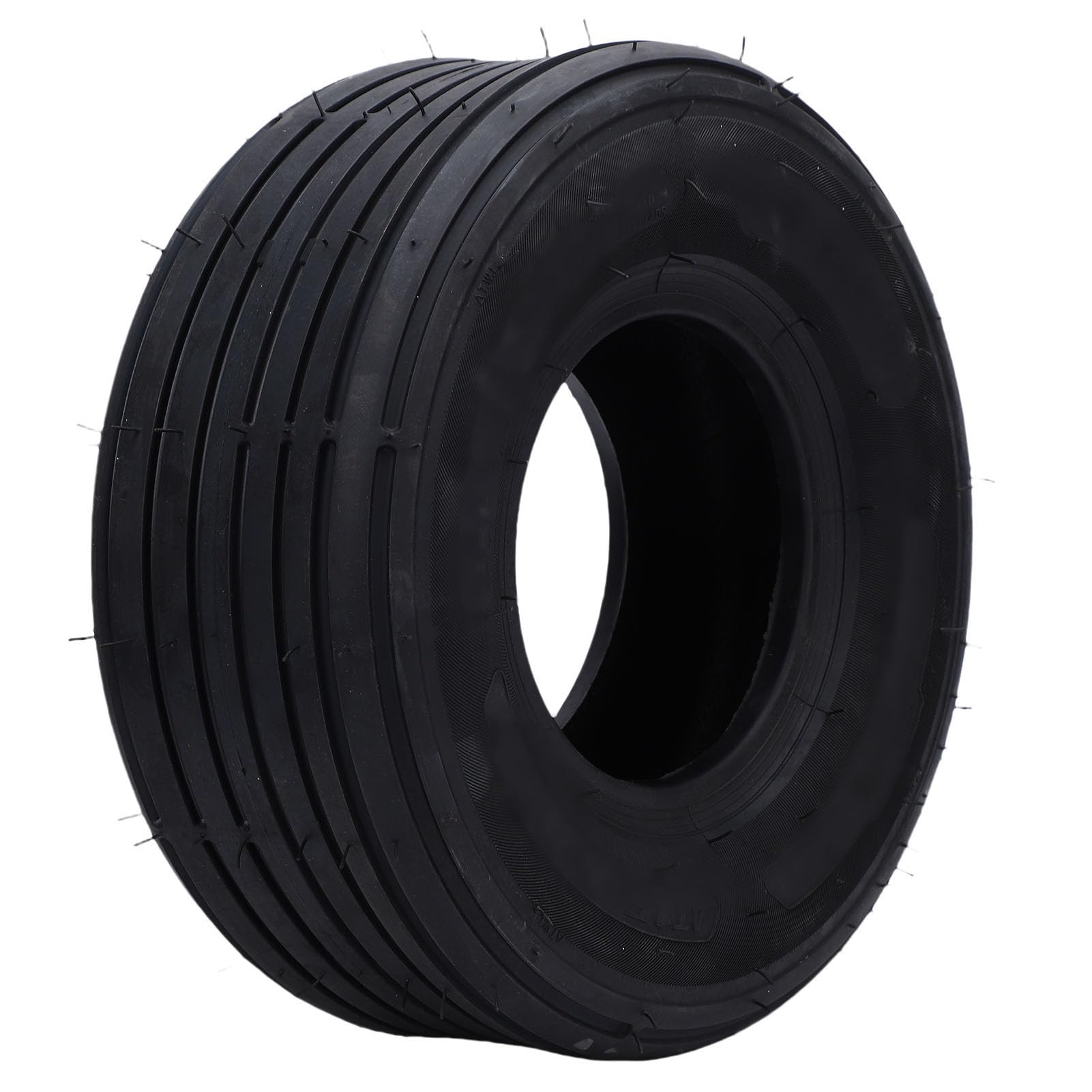 aqxreight 15x6.00 6 Turno de Césped Tiradora de Cortacésped 4PLE Capacidad de Carga de 440 Libras sin Tuberías de Servicio Pesado con Rueda de 6 Pulgadas para el Carro de la