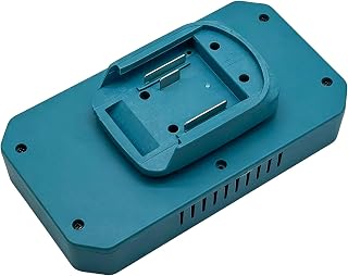 デジタルディスプレイバッテリーインバーターアダプター | ポータブル電源コンバータ 18-21入力 ACコンセント Type-C接続 2口USB充電 コンパクトユニット