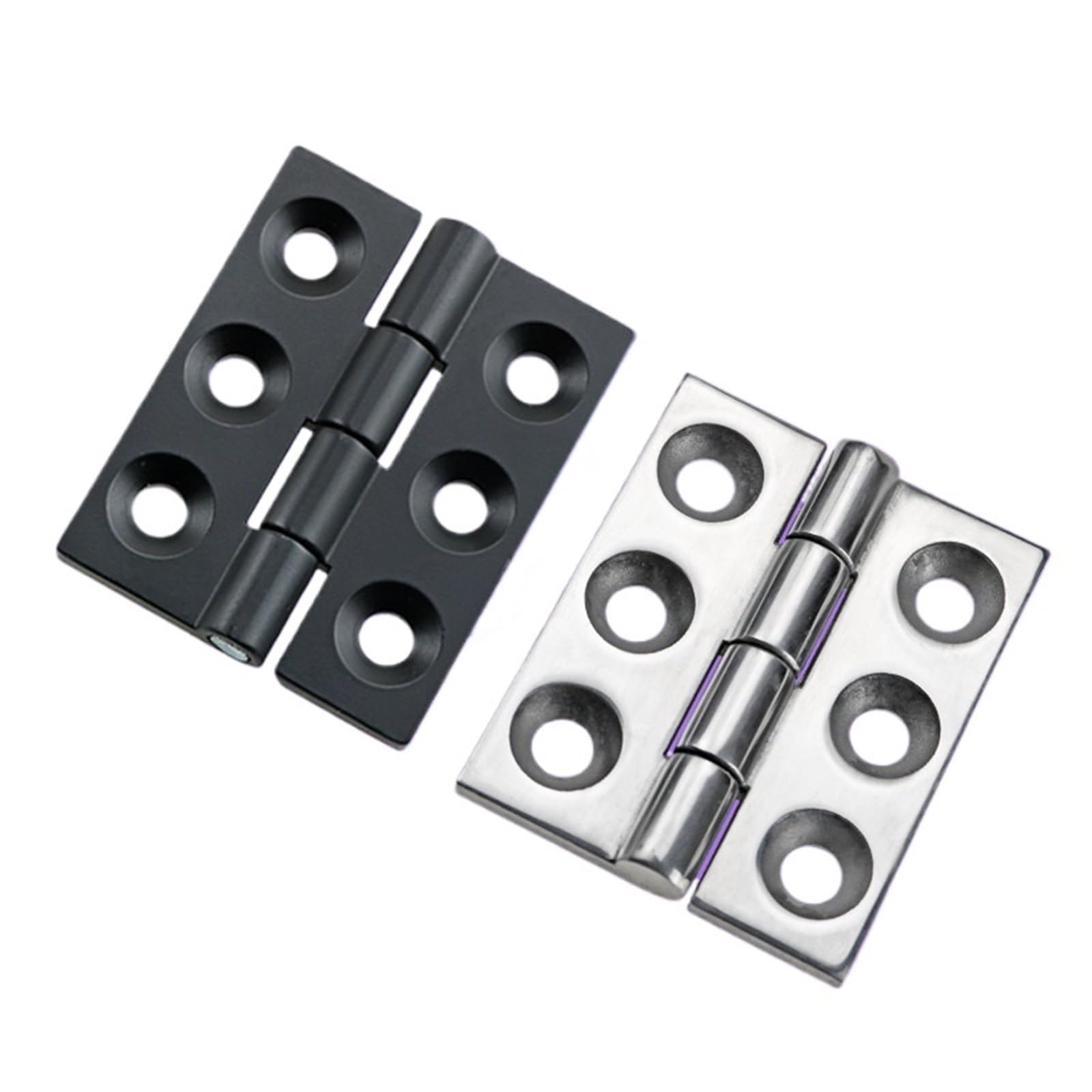 Charnière robuste alliage zinc grand trou pour réparer une porte d'armoire arrachée
