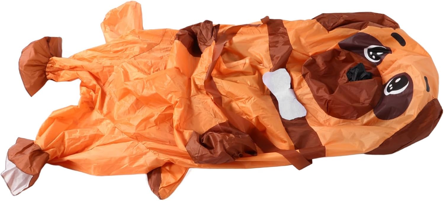 NOLITOY Inflatable Dog Costume for Adults Quick Inflation Halloween Christmas Party Suit Funny Eye Catching Design Comfortable Durable Wear for Cosplay