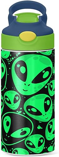 Miniatura 9 de Botella de agua para niños con diseño de ambulancia de dibujos animados, con tapa con pajilla, camión de bomberos, camión de bomberos, vaso