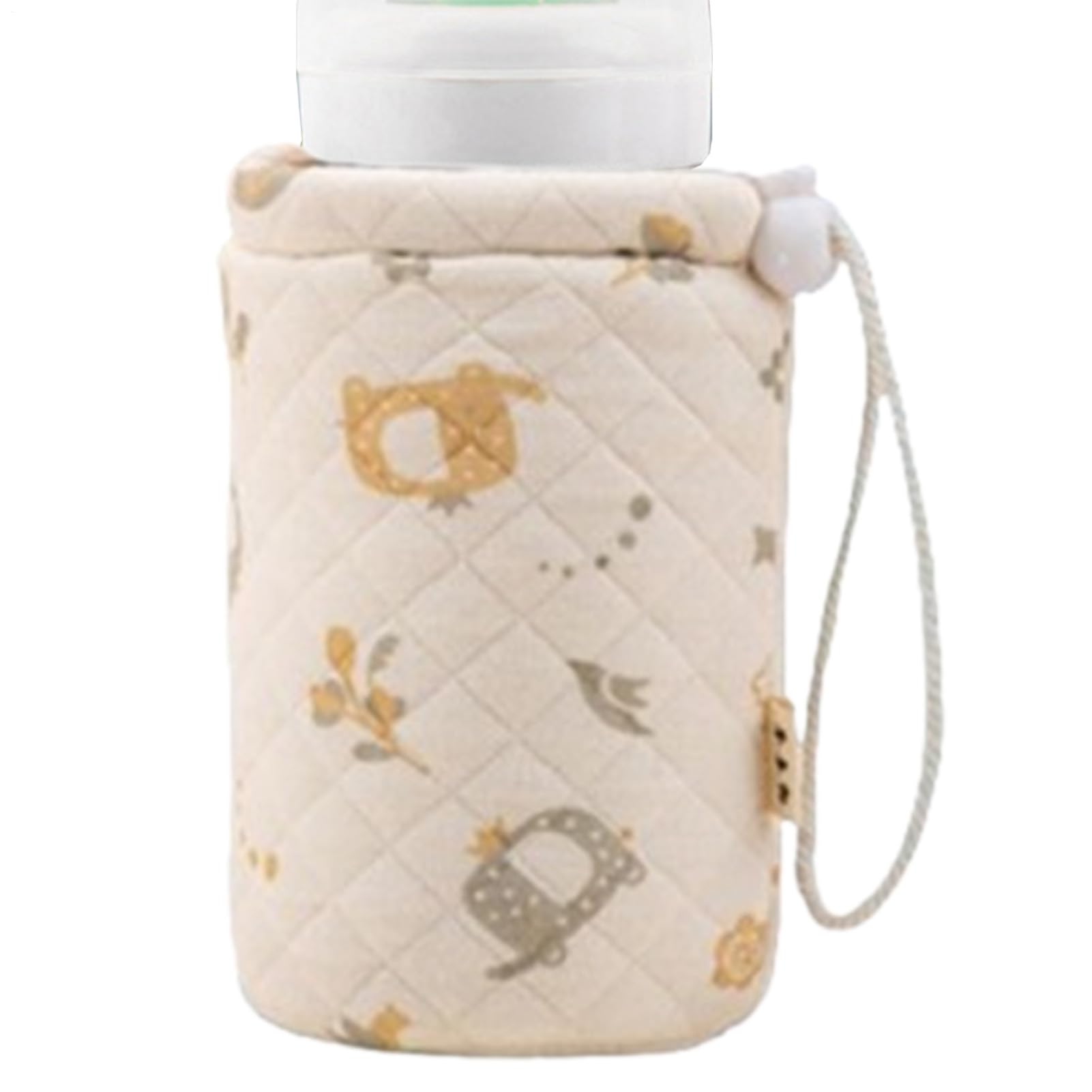Baby Bottle Cover – Anti-Fall Protective Thermal Sleeve | Dr. Brown’s Portable Cotton & Aluminum Foil Bottle Bag for Milk Storage, Travel, and Outdoor Use