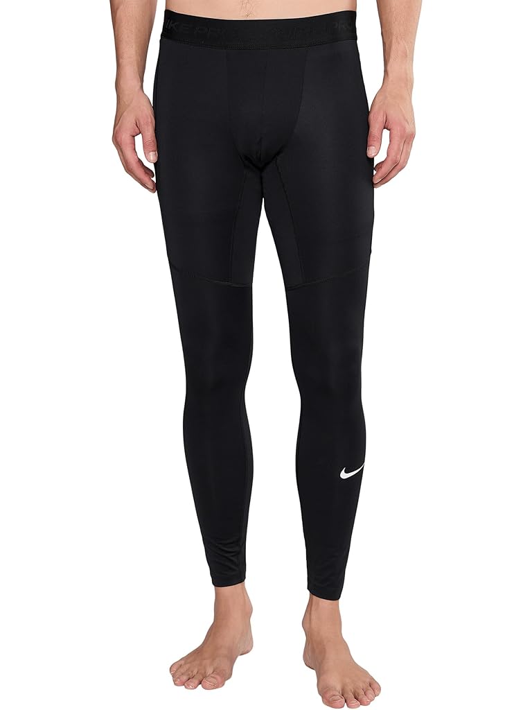 Gray Nike Pro Dri-FIT Fitness Tights