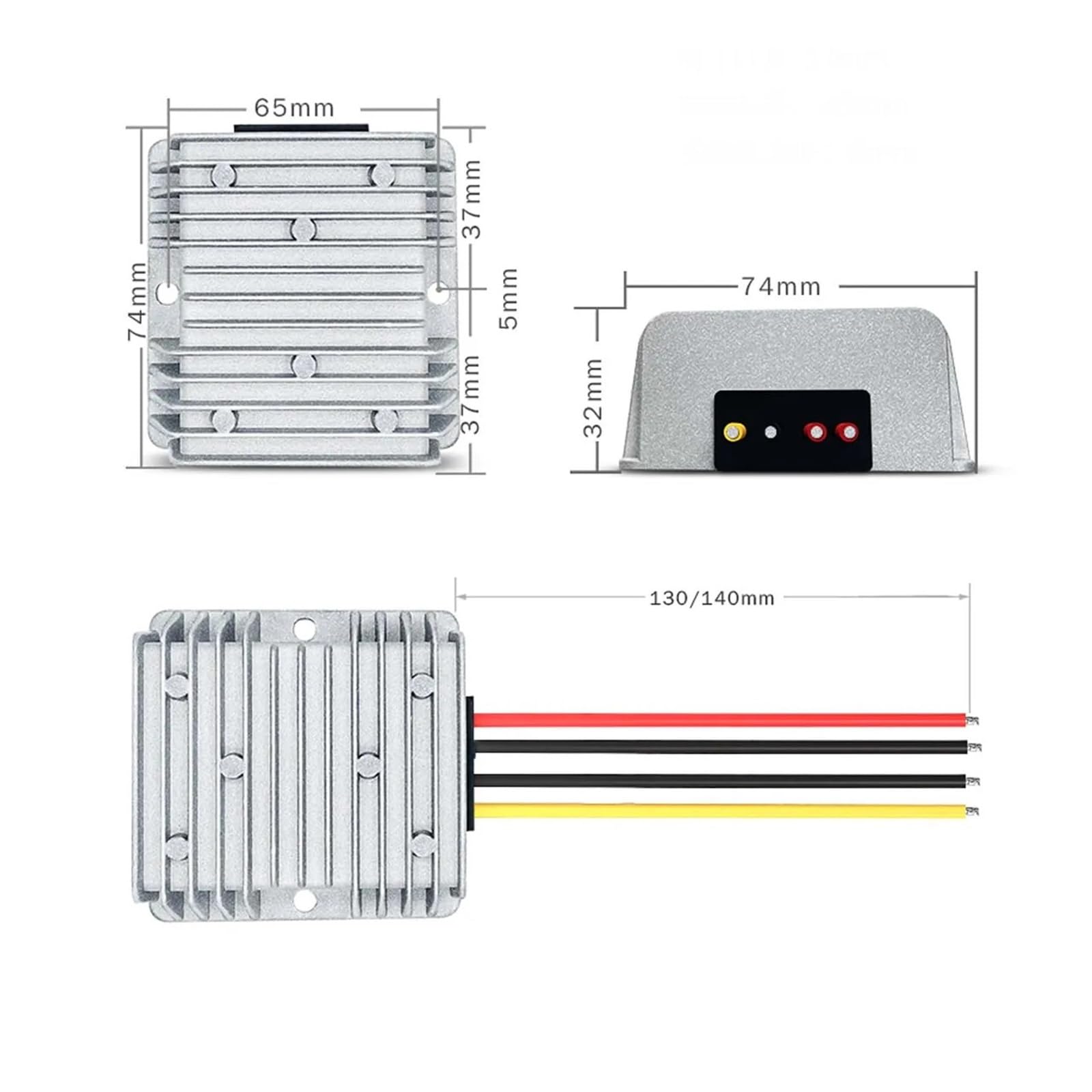 24V to 20V 15A step-down DC-DC converter