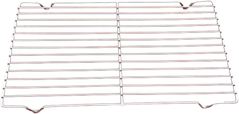 B&C.Room Multi-Purpose Wire Cooling Steaming Rack Stainless Steel Baking Rack Sheet Pan Barbecue Grills Grate 60 * 21.5cm