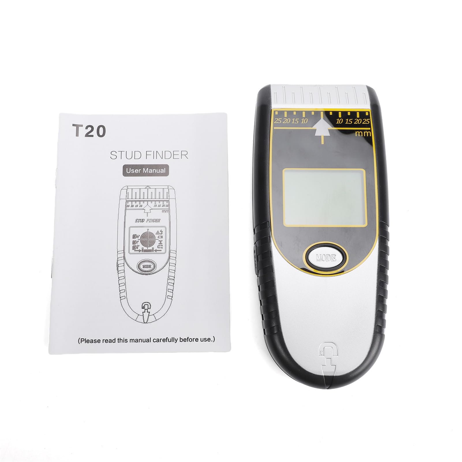 Sensor de vigas 7 en 1 con calibración automática para cables y metal en pared
