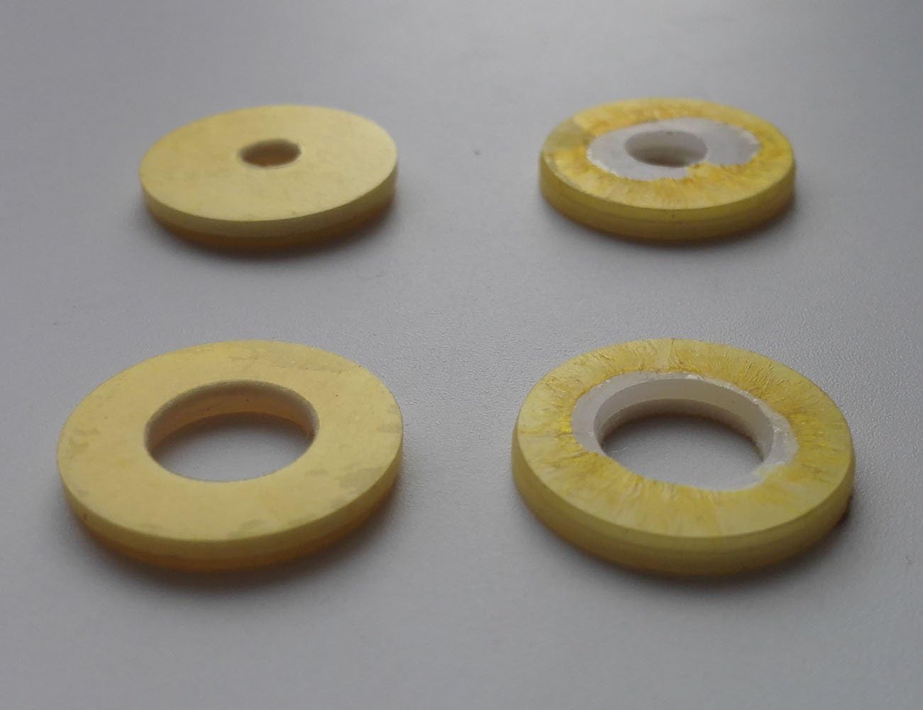 ACCYAO New Type Plastic Flute Open and Closed Hole Pads (Open Hole) : Musical Instruments