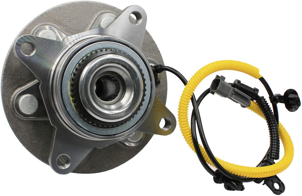 4WD Front Wheel Bearing Hub Assembly 515181 Compatible with 2018-2020 Ford Expedition, 2018-2020 Lincoln Navigator Hub Bearing Assembly w/ABS 6 Lugs