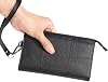 Genuine Leather Case New Design Handbag for NOKIA 1280 PHONE - Black