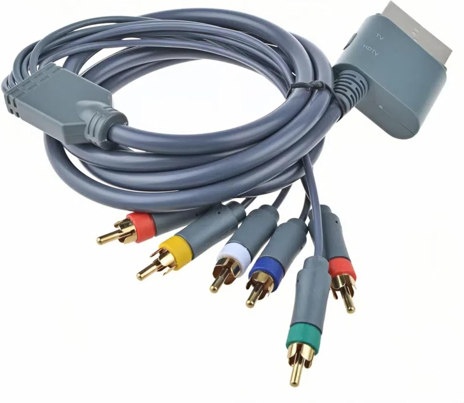 HD TV Component Composite Audio Video AV Cable Cord Compatible with Xbox 360