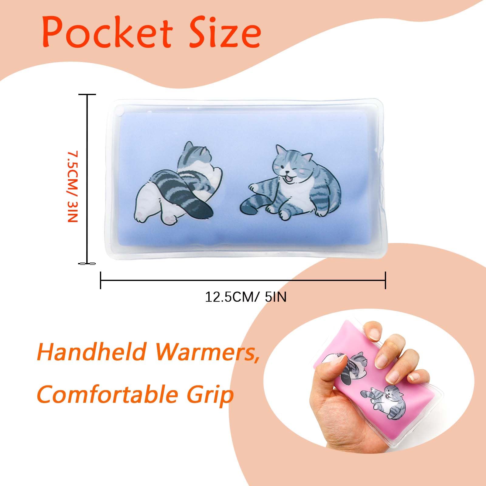 Hand Warmer,Portable Pocket Body Warmers,Natural Odorless,Long-Lasting Warmth,Ideal for Camping & Hiking(4-Pack)