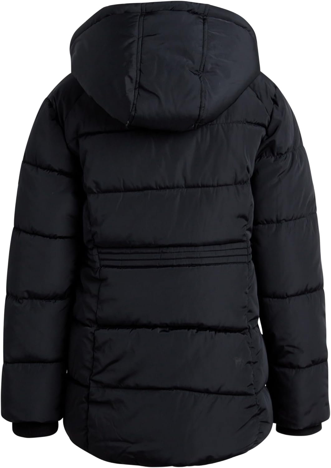 DKNY Girls Winter Jacket - Heavyweight Long Anorak Puffer Jacket with Hood - Sherpa Lined Insulated Winter Coat for Girls - Image 7