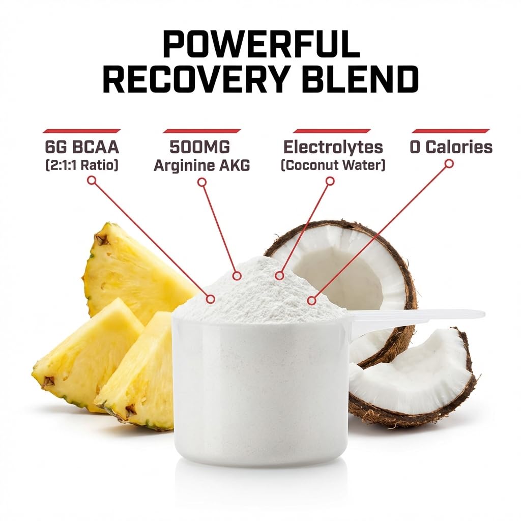 Type Zero Ultra Clean Vegan BCAA Powder + Electrolytes Tropical Fruit Punch — Amazon image 6