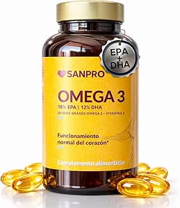 SANPRO Omega 3 EPA + DHA 120 Cápsulas
