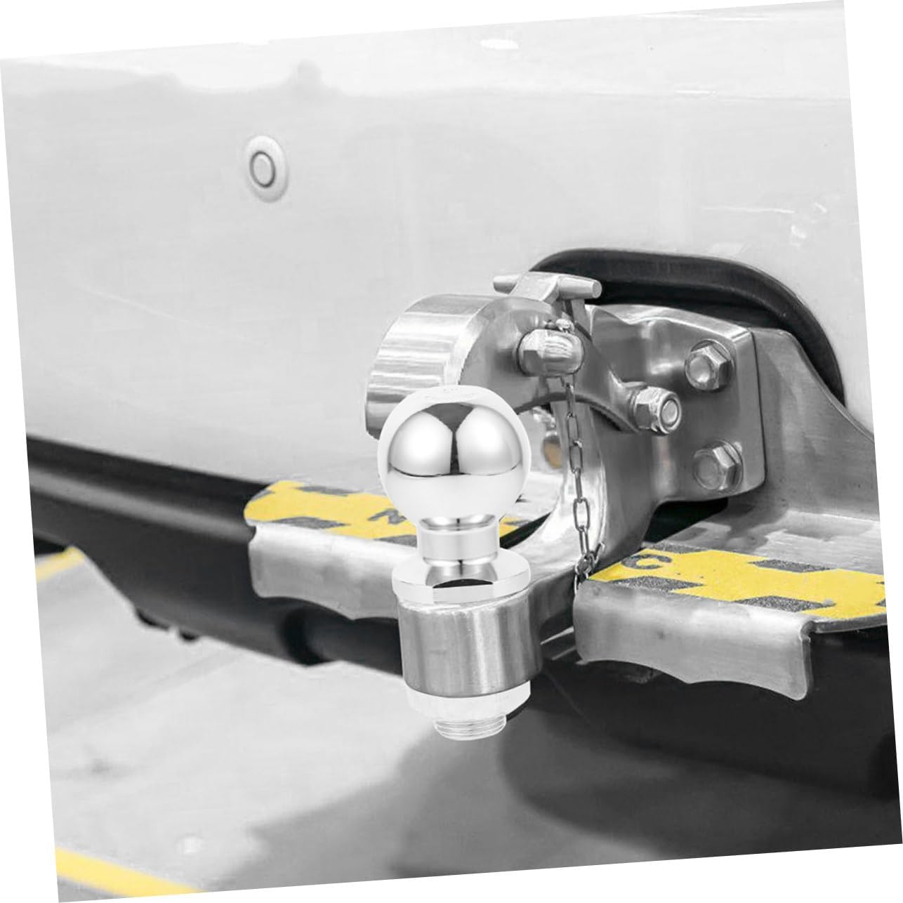 Tow Ball Heavy Duty Trailer Hitch Connector for Rv and Utility Trailers Corrosion-Resistant Ball Easy Installation Compatible Hitch Types