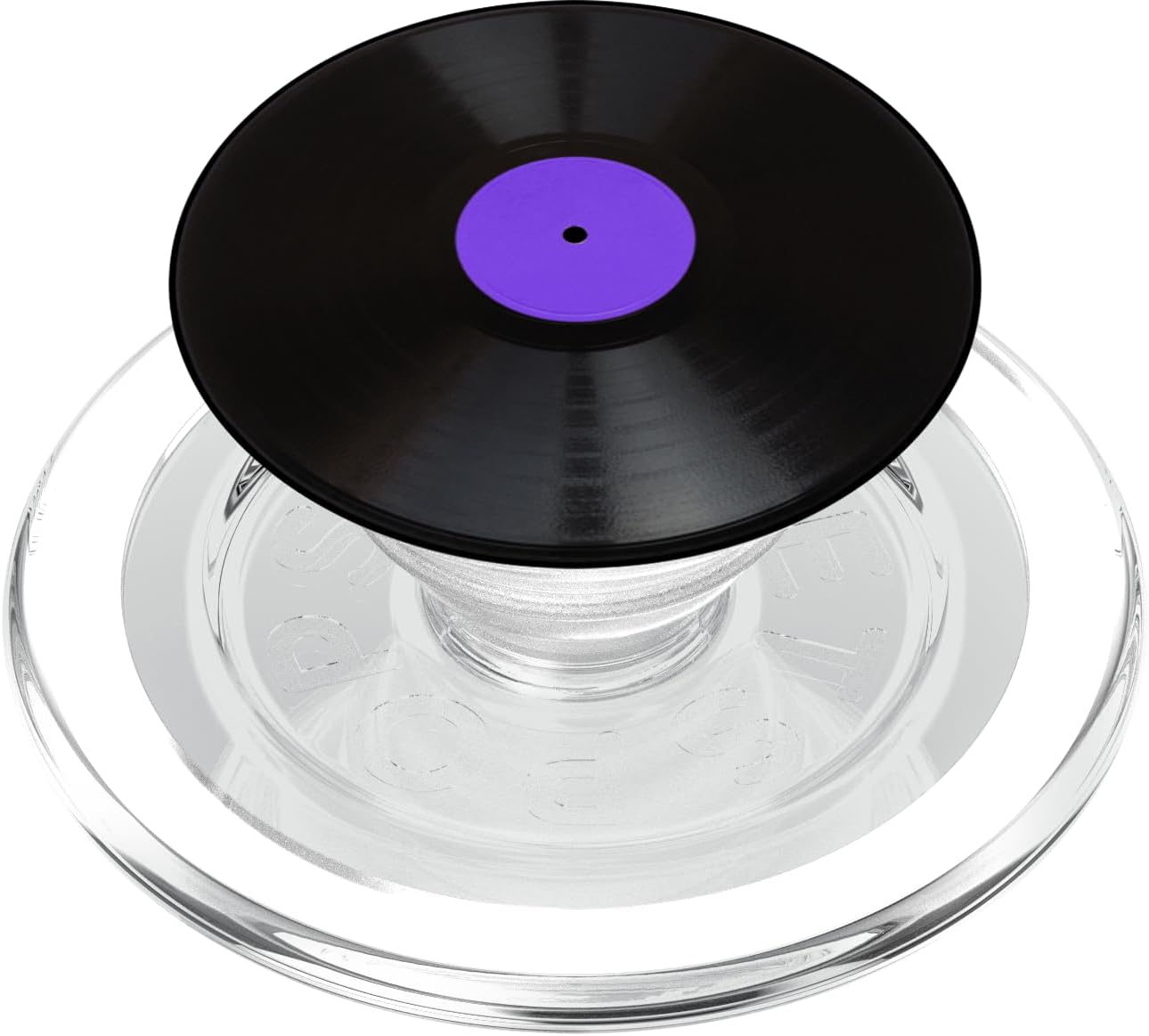 Retro Vinyl Record LP Art Vintage Design PopSockets PopGrip for MagSafe