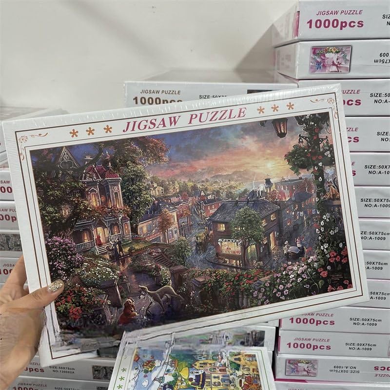 Tuzsocr Jigsaw Puzzles 1000 Pieces for Adults,Family Activity Jigsaw Puzzles Educational Games,for Adults & Kids Age 12 Years Up (Forest Tribe)