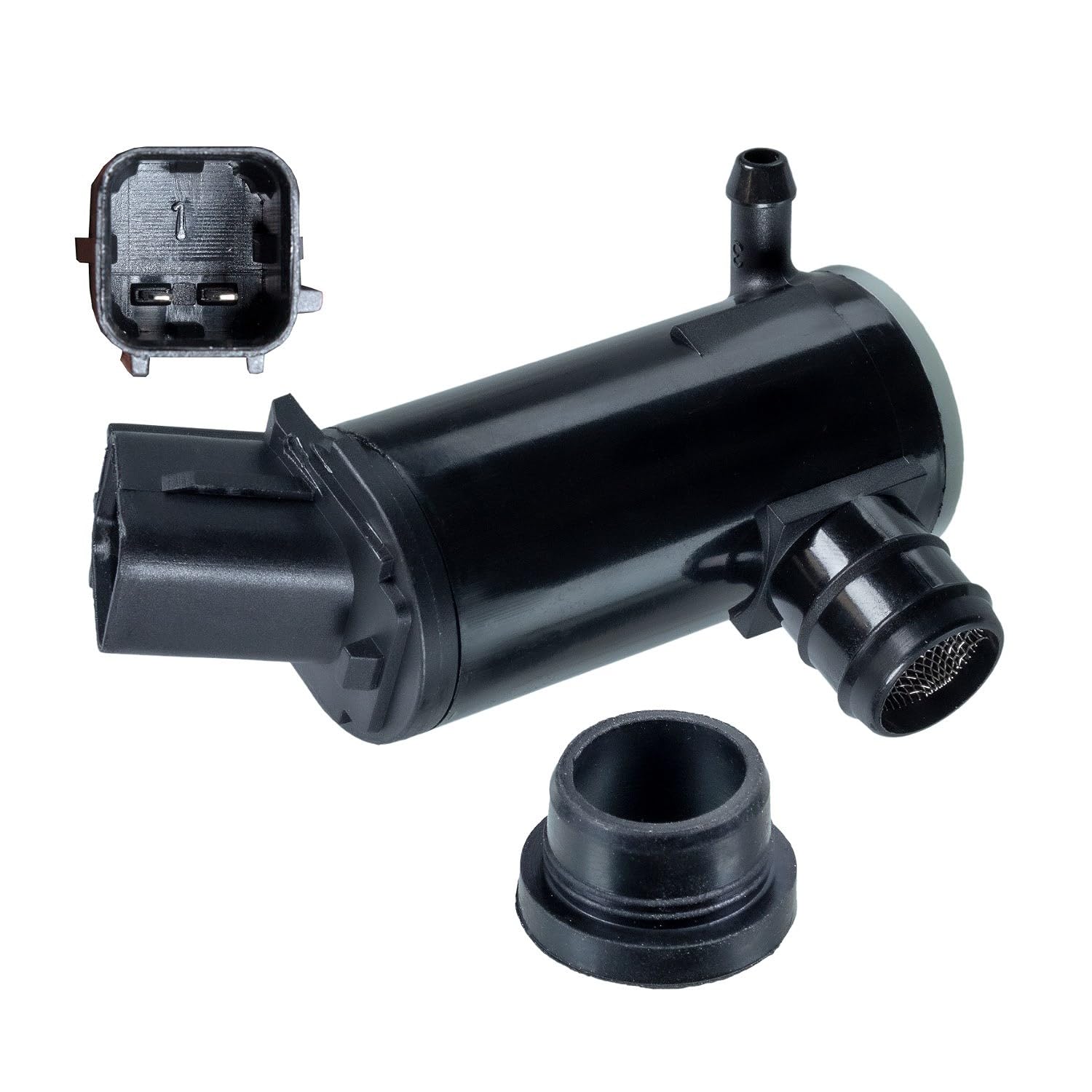 FEBI BILSTEIN Pompa acqua lavaggio, Pulizia cristalli 108062 Compatibile con: HYUNDAI ix35, VELOSTER, KIA OPTIMA, PICANTO II, SPORTAGE III