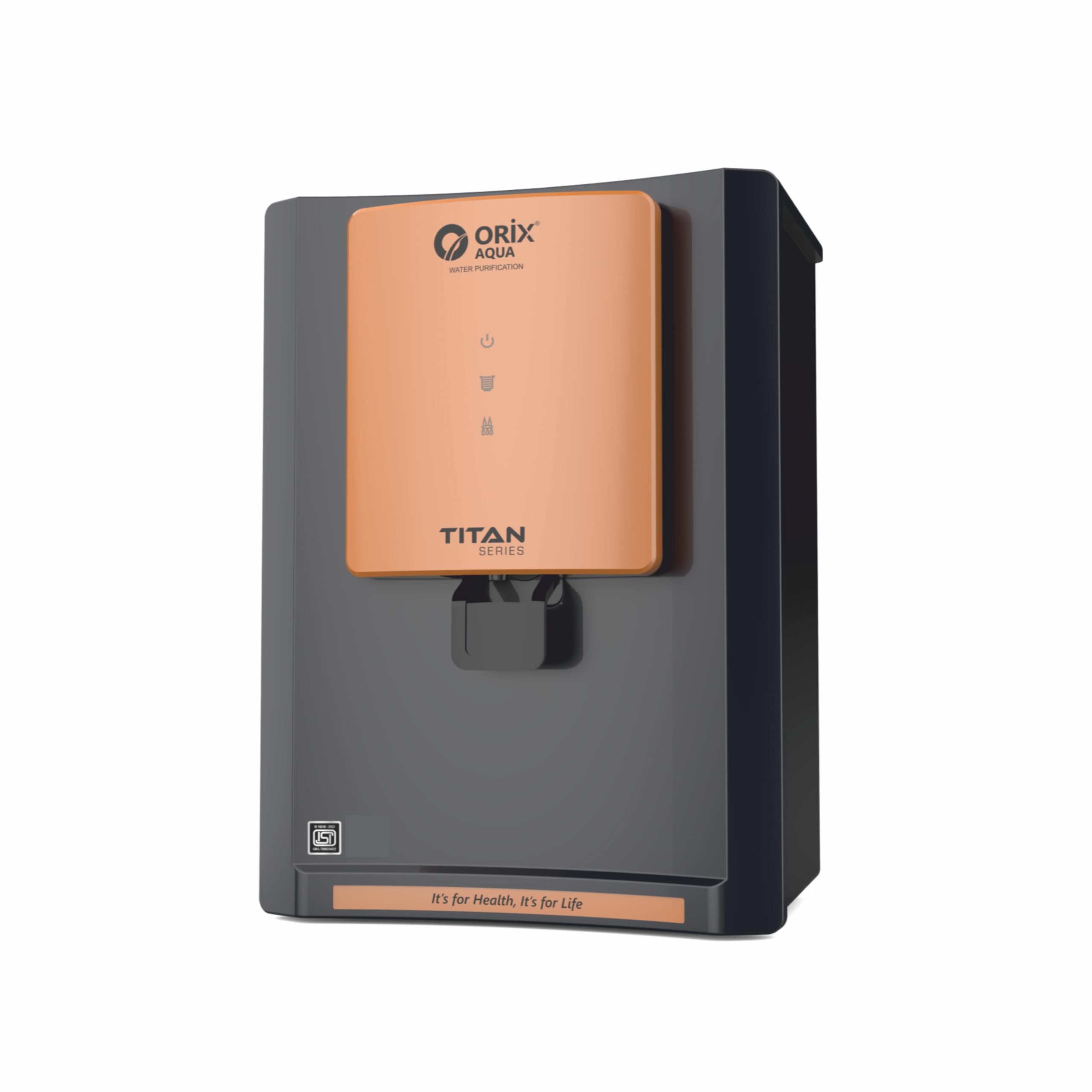 Orix Aqua Titan (Copper)15 Lph RO+UV+ZAC+TDS Controller Water Purifier Comes With Smart LED Indicators & Installation Kit Certified By BIS-image-29