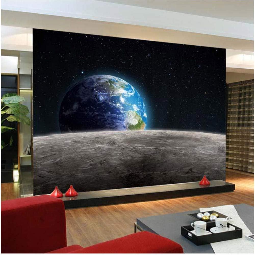 xbwy Wall Mural Wallpaper Star Earth Universe Moon Wallpaper Living Room Home Decor